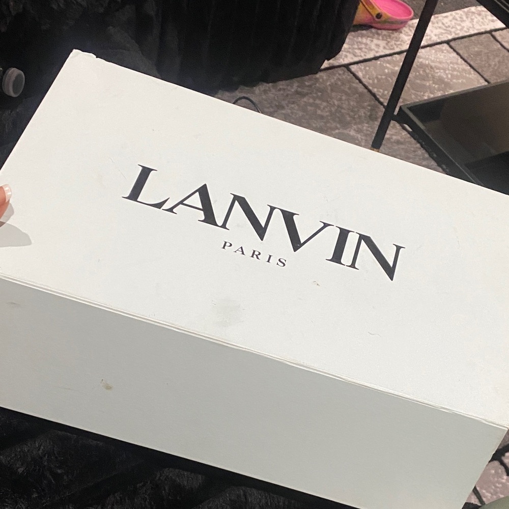 Lanvin  Mint Green Sneakers - Picture 6 of 7